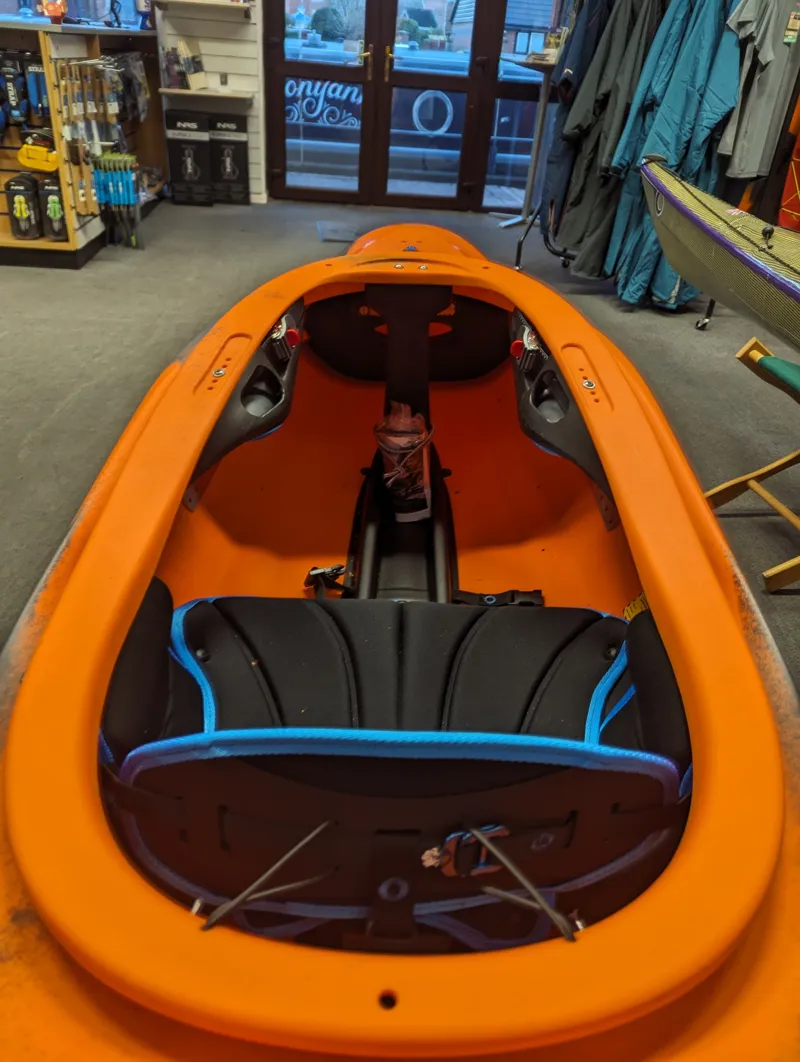 2023 Pyranha Firecracker 232 Factory Second Down River Kayak Fire Ant-3